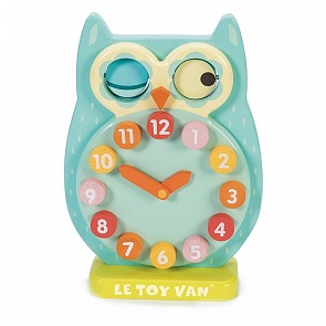 Игрушка часы - Сова (Le Toy Van, PL010) Игрушка часы - Сова (Le Toy Van, PL010)
